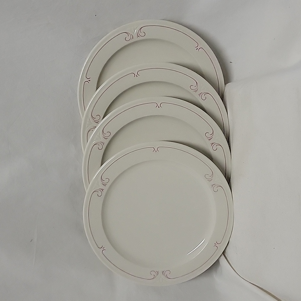 Vintage Syracuse Restaurant Wear Plates, Set of 4
